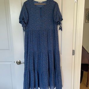 Tiered maxi dress